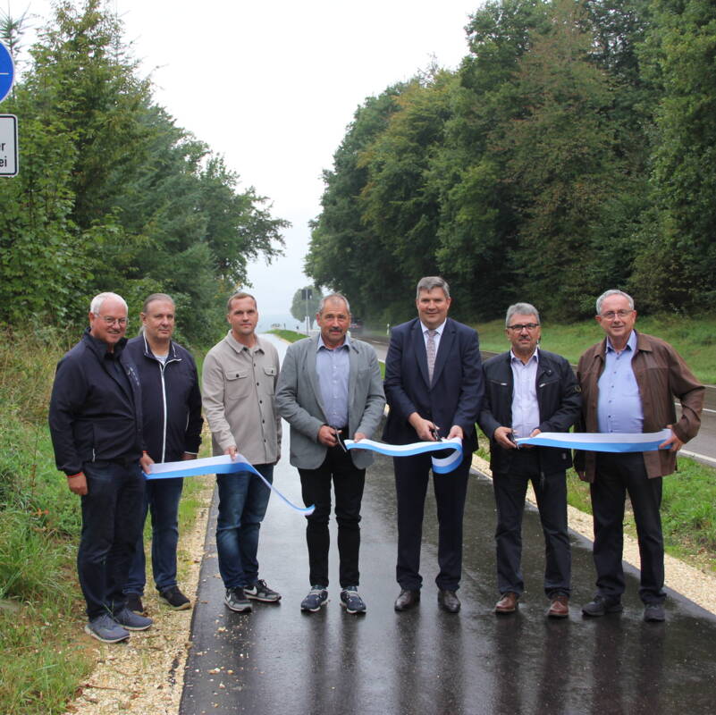 Eröffnung Radweg Mödingen-Ziertheim